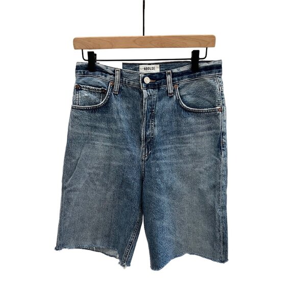 Agolde 90's Pinch Waist Short High Rise Straight Leg in Marquee Size 28 - Picture 5 of 7